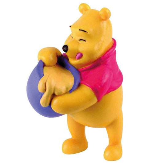 Bullyland Disney Winnie Pooh with Honey Pot Figurine