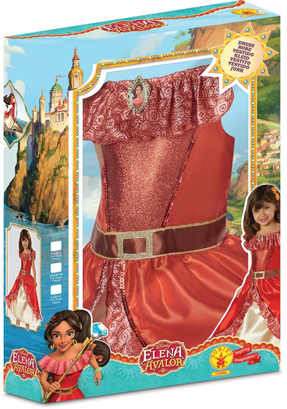Rubies Official Disney Elena of Avalor Deluxe Girls Fancy Dress Costume Box Set
