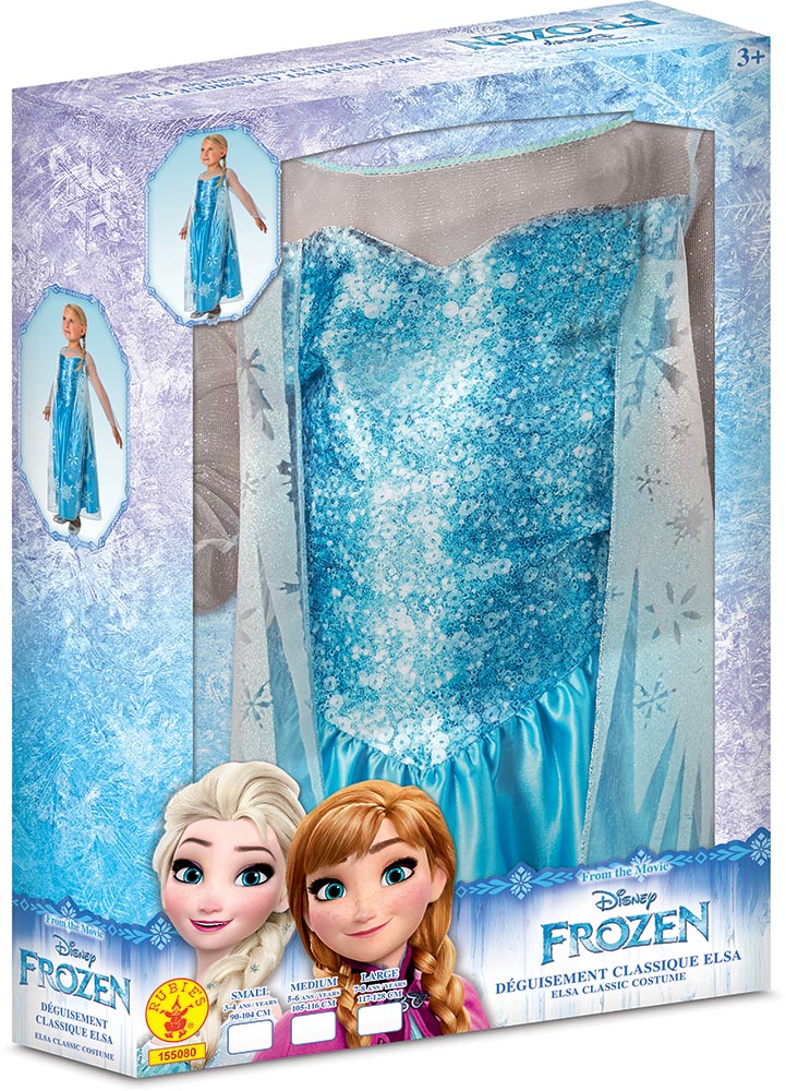Rent Buy Elsa Frozen Fairy tale Kids Costume with Gloves Wand Crown Wig  Online India