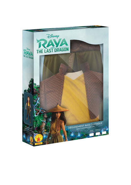 Rubies Official Disney Raya and The Last Dragon Deluxe Girls Costume Box Set