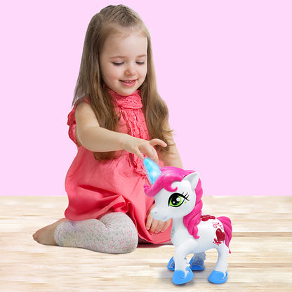 Little Unicorn Touch and Talk Interactive Toy