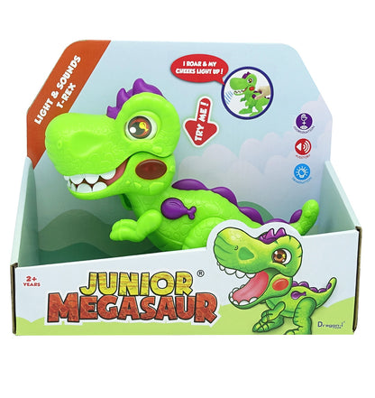 Junior Megasaur Light and Sounds Dinosaurs - Assorted
