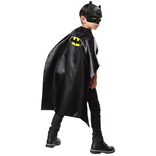 Rubie's Official Licensed DC Comics Batman Cape And Mask Book Week and World Book Day Child Costumes Accessories