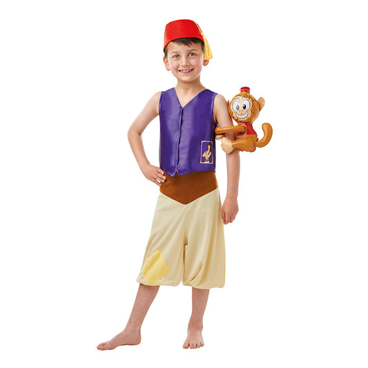 Rubie's Official Licensed Disney Aladdin Fancy Dress Kids Book Week and World Book Day Child  Costume