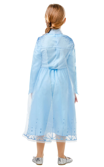 Rubies Disney Frozen 2 Classic Elsa Travel Dress Book Week and World Book Day Child Costume