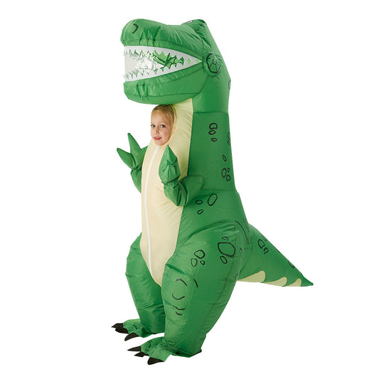 Rubie's Unisex Inflatable Rex Child Costume - Toy Story 4,  Fits up to 54 inches