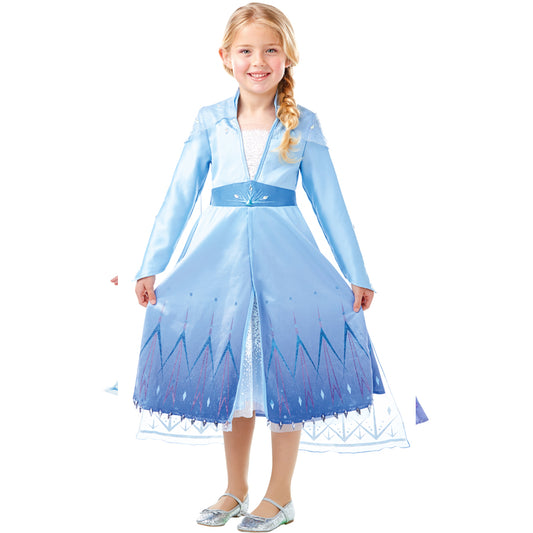 Disney Frozen 2 Official Premium Elsa Dress, Costume