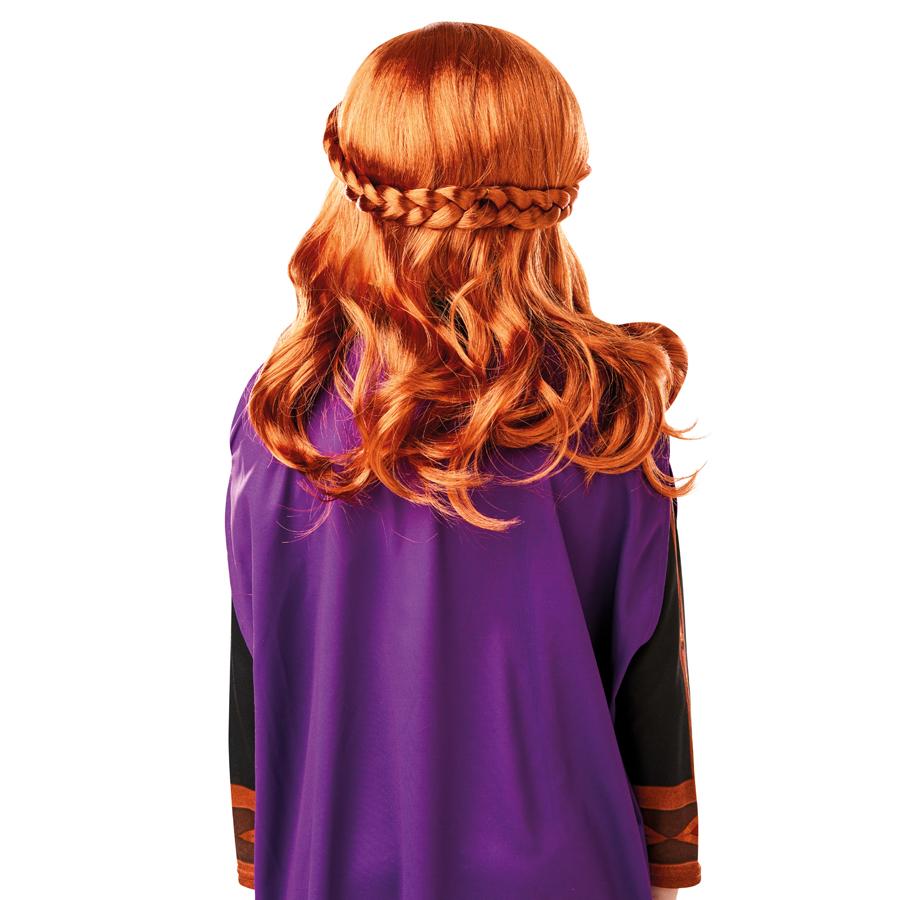 Disney Frozen 2 Movie Classic Princess Anna Wig Costume Accessory