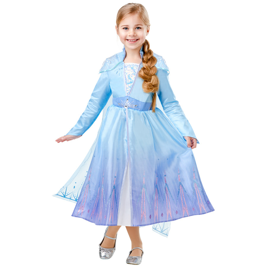 Disney Frozen 2 Movie Elsa Travel Dress,Costumes