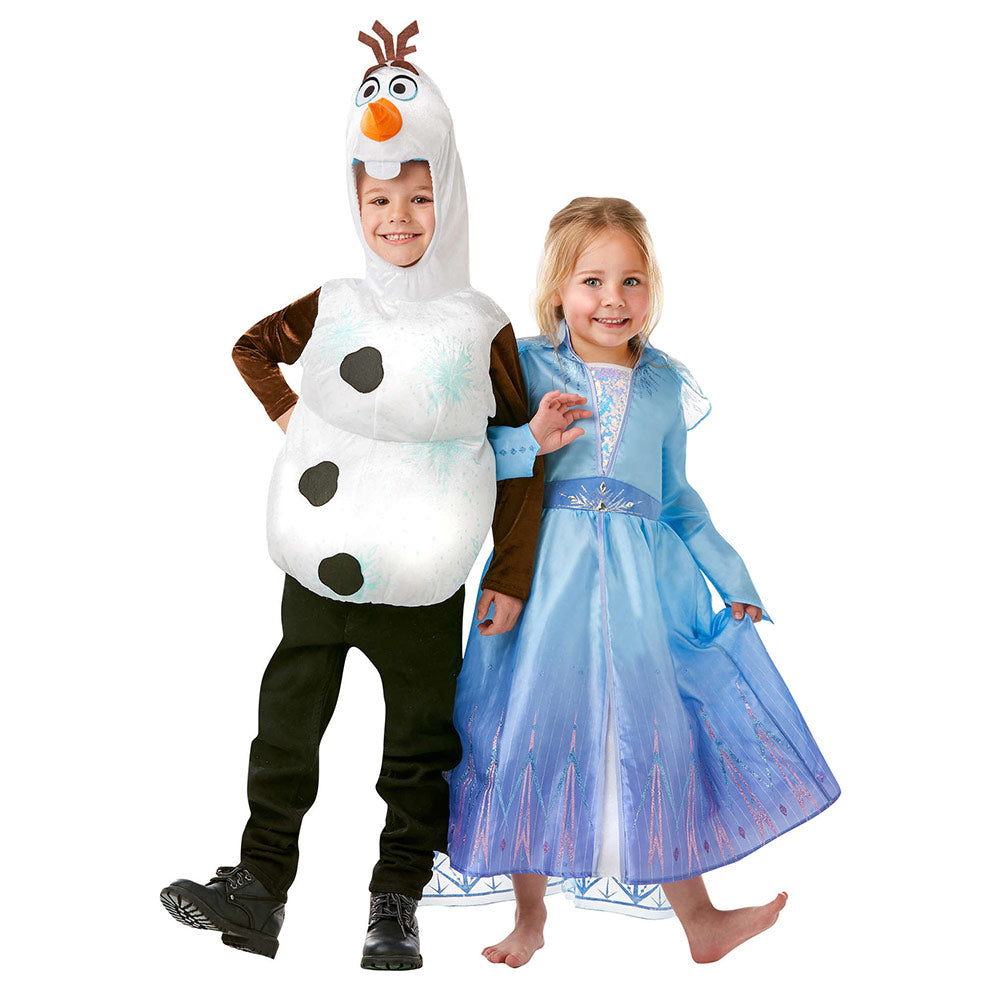 Rubies Official Disney Frozen 2 Olaf Snowman Tabard Childs Costume Top