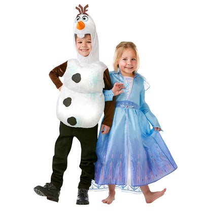 Rubies Official Disney Frozen 2 Olaf Snowman Tabard Childs Costume Top
