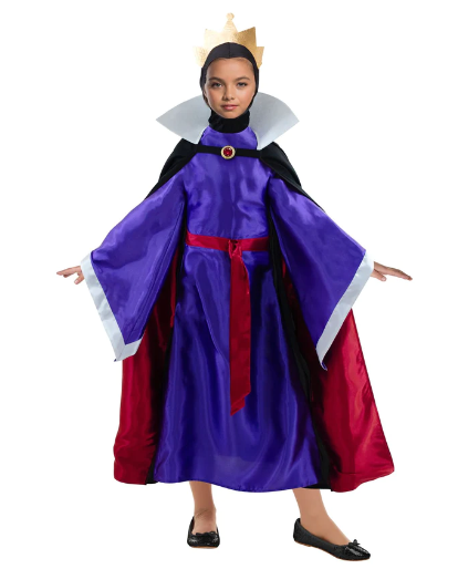 Rubies Official Disney Evil Queen Snow White Childs Costume