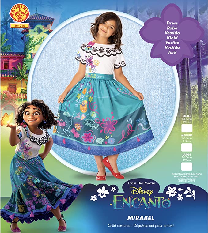 Rubies Disney Encanto Mirabel Book Week and World Book Day Child Costu –  Costume World Middle East