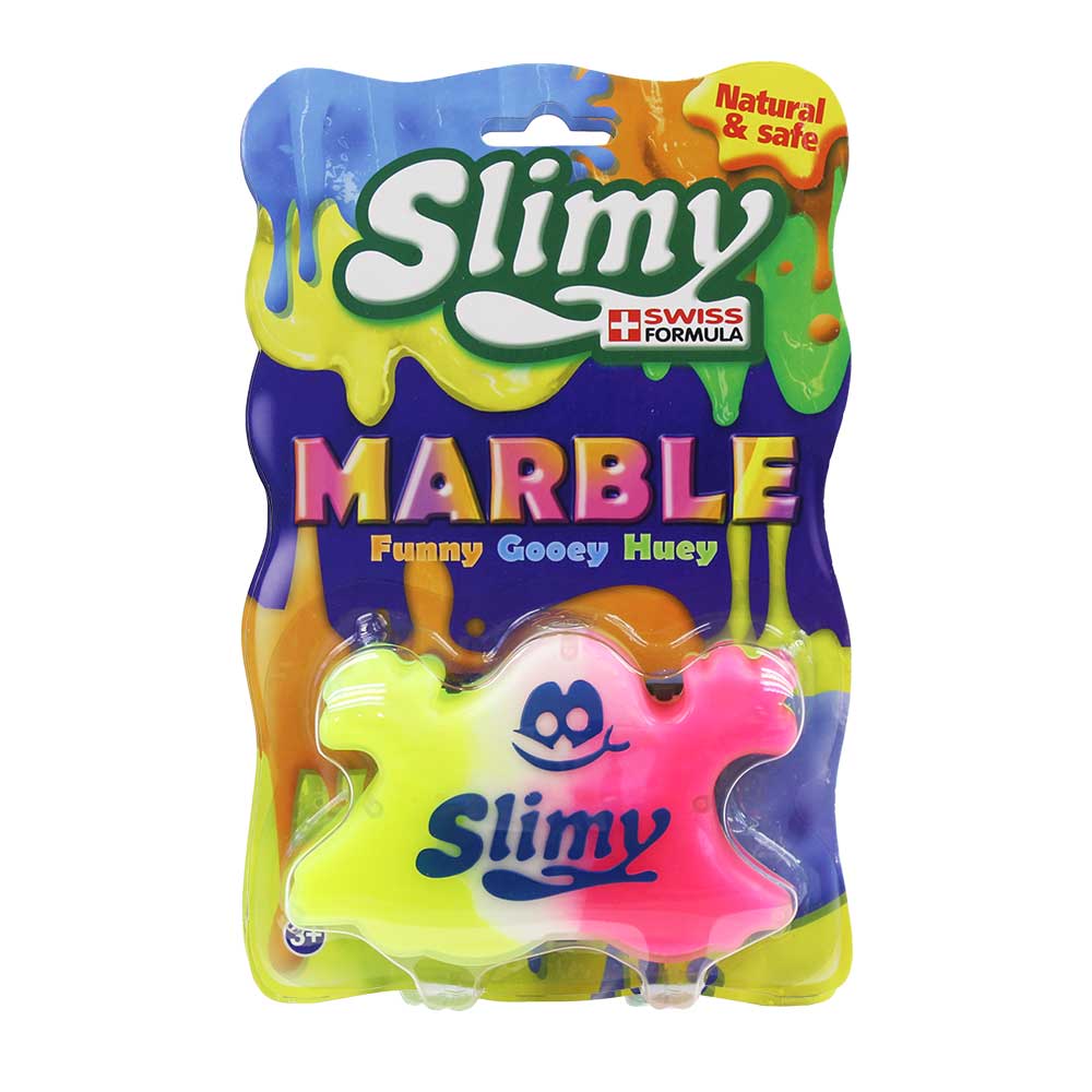 Slimy Marble 3 Colours Assorted Blistercard 150gms