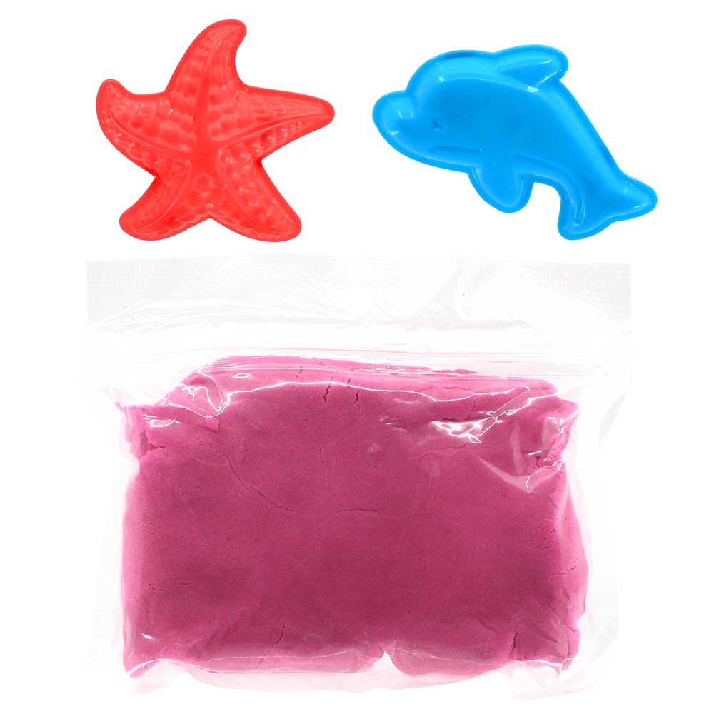 Slimy Mold Mix and Shape Sandy Floss 220g in Bucket with 2 Shaping Tools