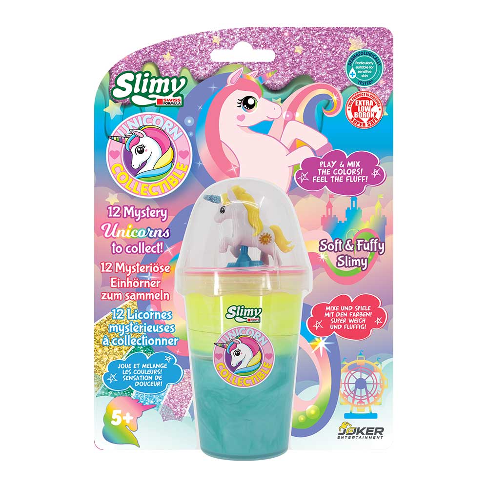 Slimy Unicorn Collectibles - 12 Assortments to Collect 155 grams