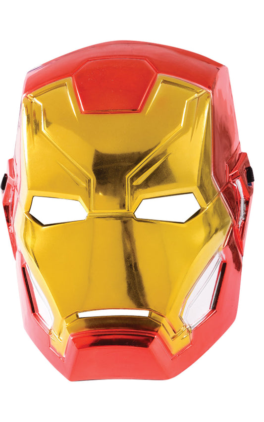 Rubies Marvel Iron Man Metallic Mask Book Week and World Book Day Child Costume Accessory