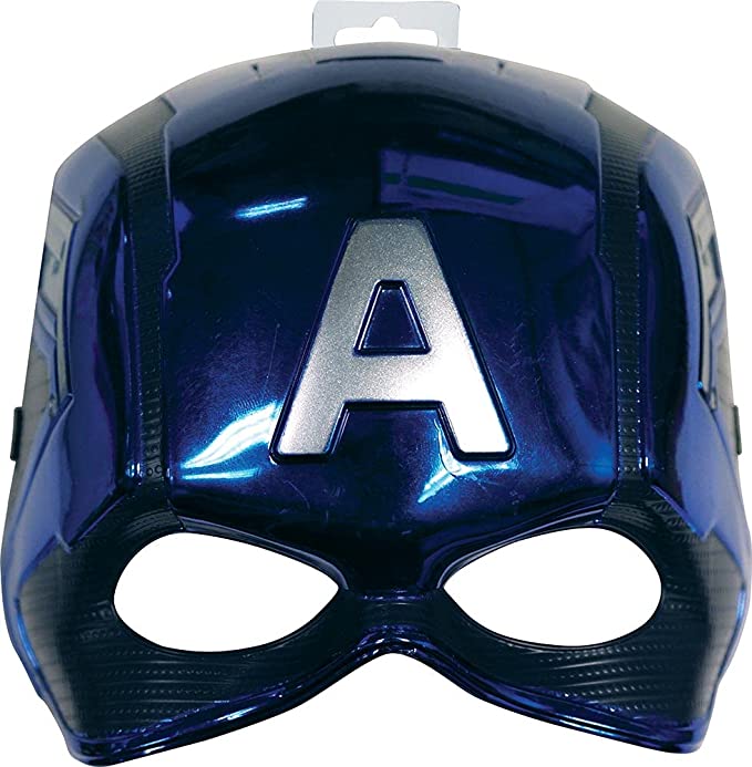 Rubies Marvel Captain America Metallic Mask Child Costume Accessory