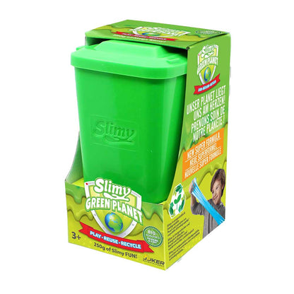 Slimy Green Planet 250ml - 4 Color Assortment, Natural and Safe Gooey Slime Toy