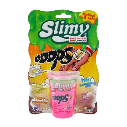 Slimy Mini Ooops Blister Card 80gms Assorted Natural and Safe Slime
