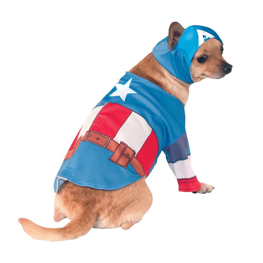 Marvel Captain America Pet Costume by Rubies Costume