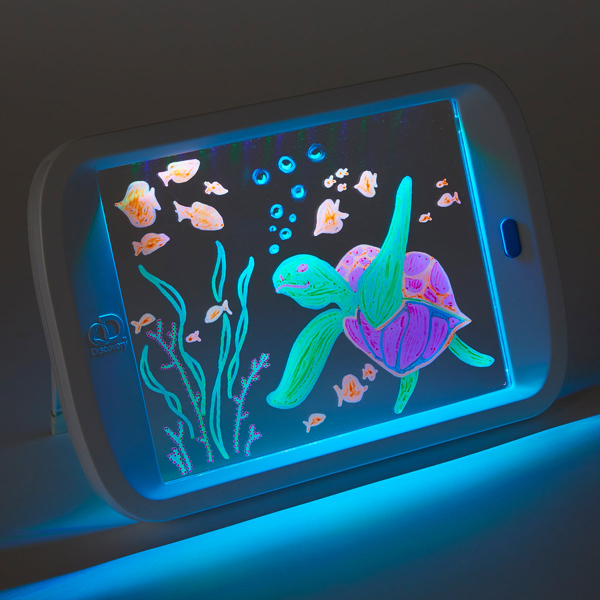 Discovery Kids STEM Neon LED Glow Drawing Board
