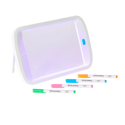Discovery Kids STEM Neon LED Glow Drawing Board