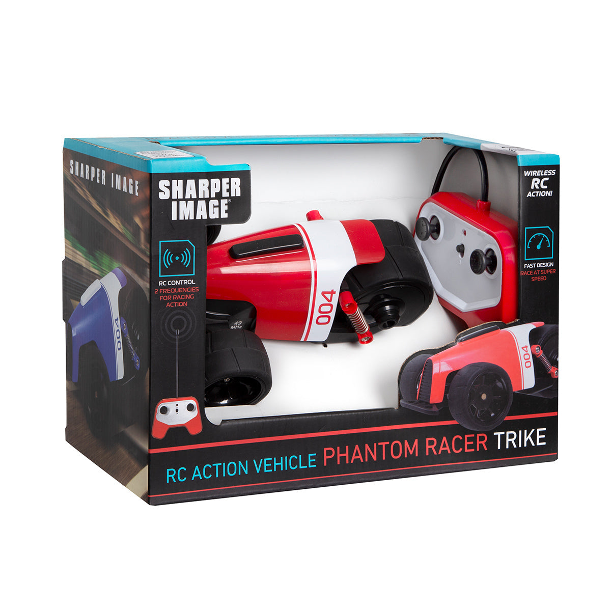 Shop Sharper Image RC Phantom Racing Trike, Racing Gifts – Costume ...