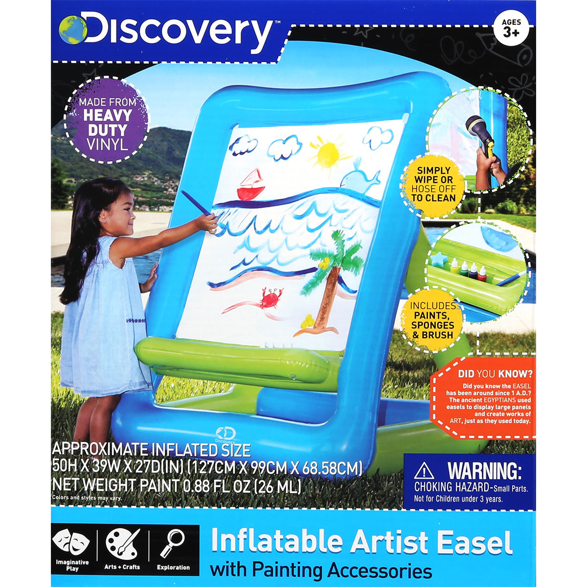 Discovery Kids STEM Inflatable Easel