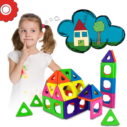 Discovery Mindblown STEM Magnetic Tiles Toys