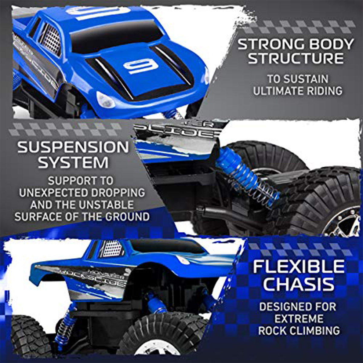 Sharper Image RC Monster Rockslide 1:24