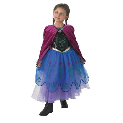 Disney Frozen Movie Anna Premium Dress by Rubies Costume