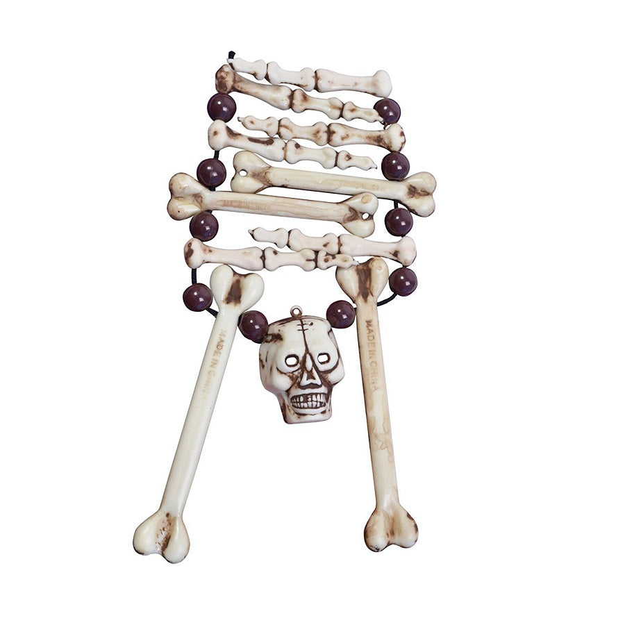 Halloween Skeleton Bone Necklace Accessory by Rubies Costume