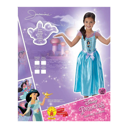 Rubies Official Disney Princess Fairy tale Jasmine Book Week and World Book Day Child Costume
