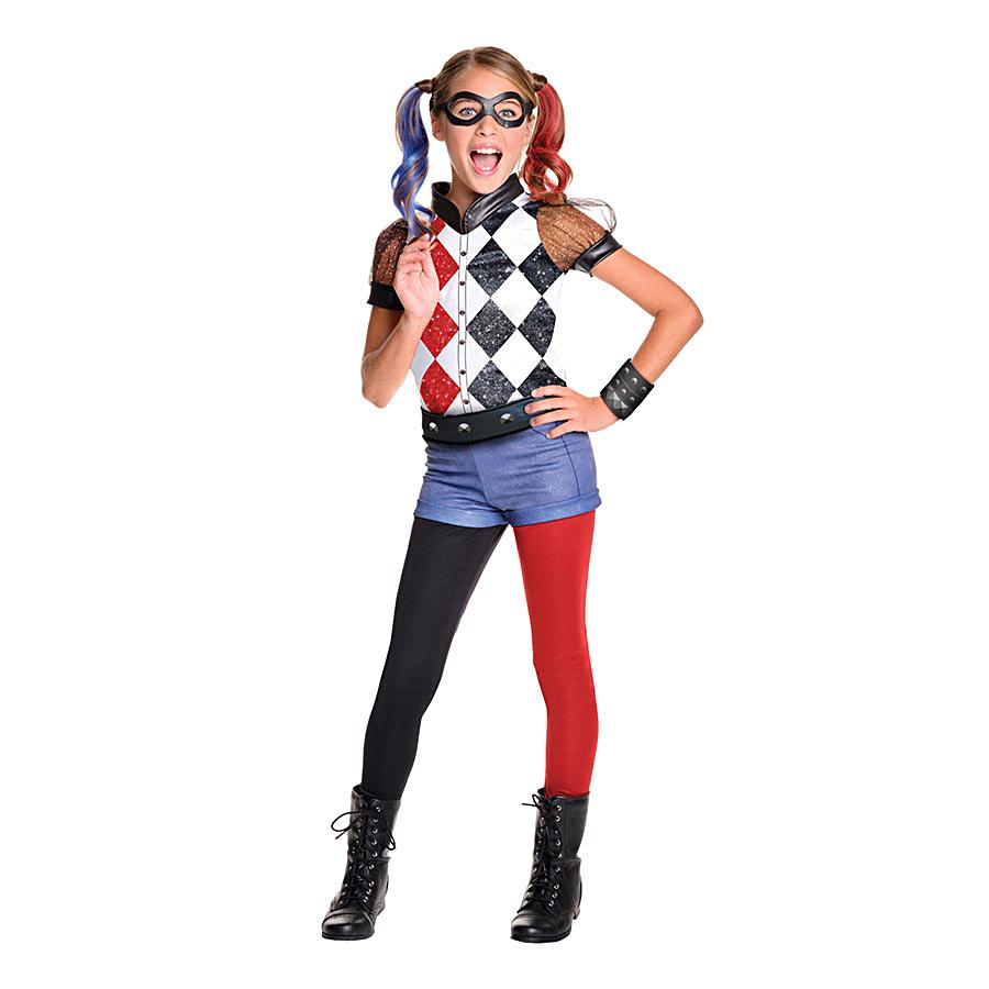 DC Comics Harley Quinn Deluxe Costume by Rubies Costume