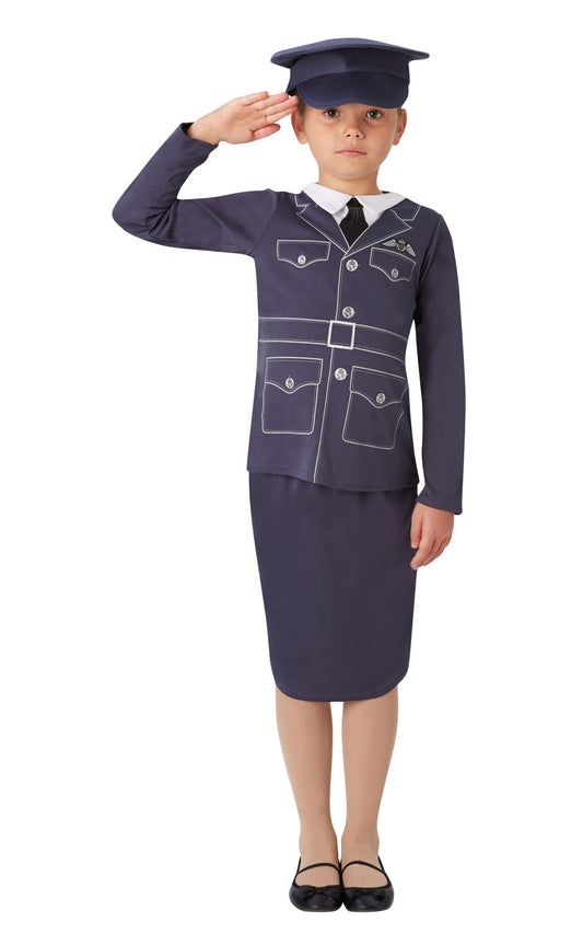 Rubies Costumes Historical Women's Royal Air Force Child Profession Costume