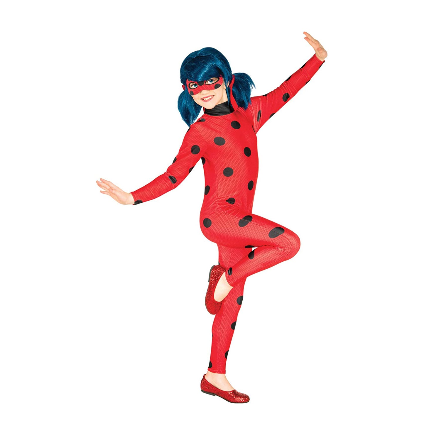 Rubies Official Miraculous Ladybug Childs Costume and Eye Mask