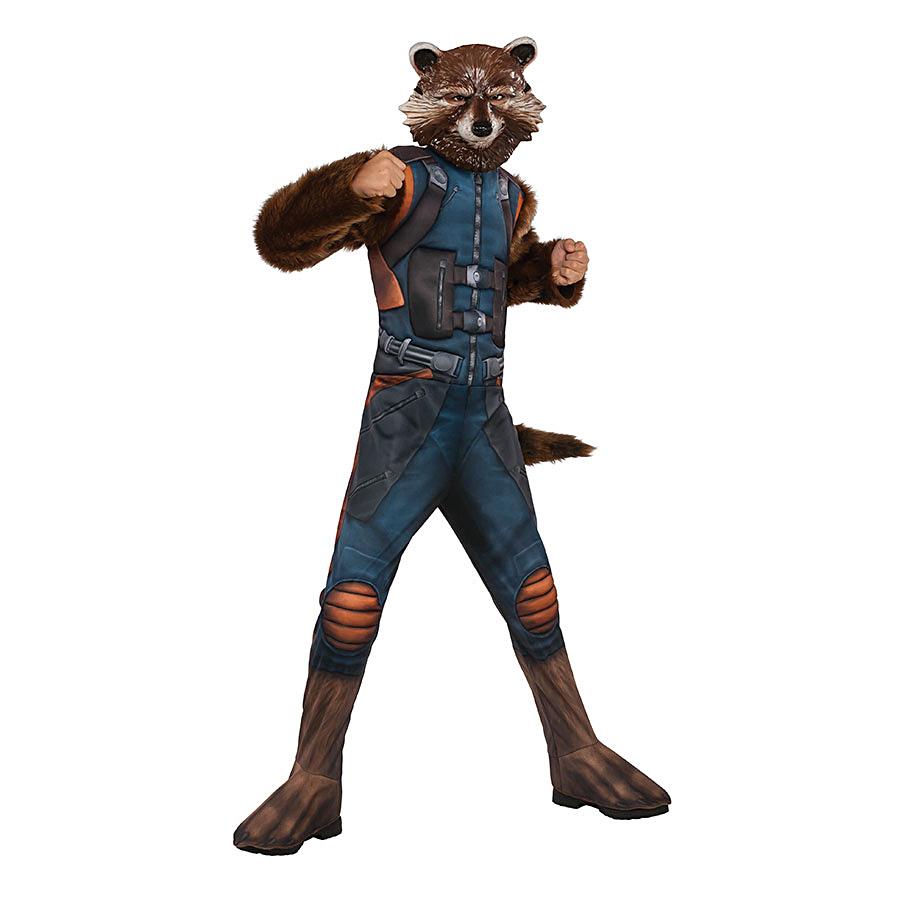 Marvel Rocket Raccoon Deluxe Costume by Rubies Costume