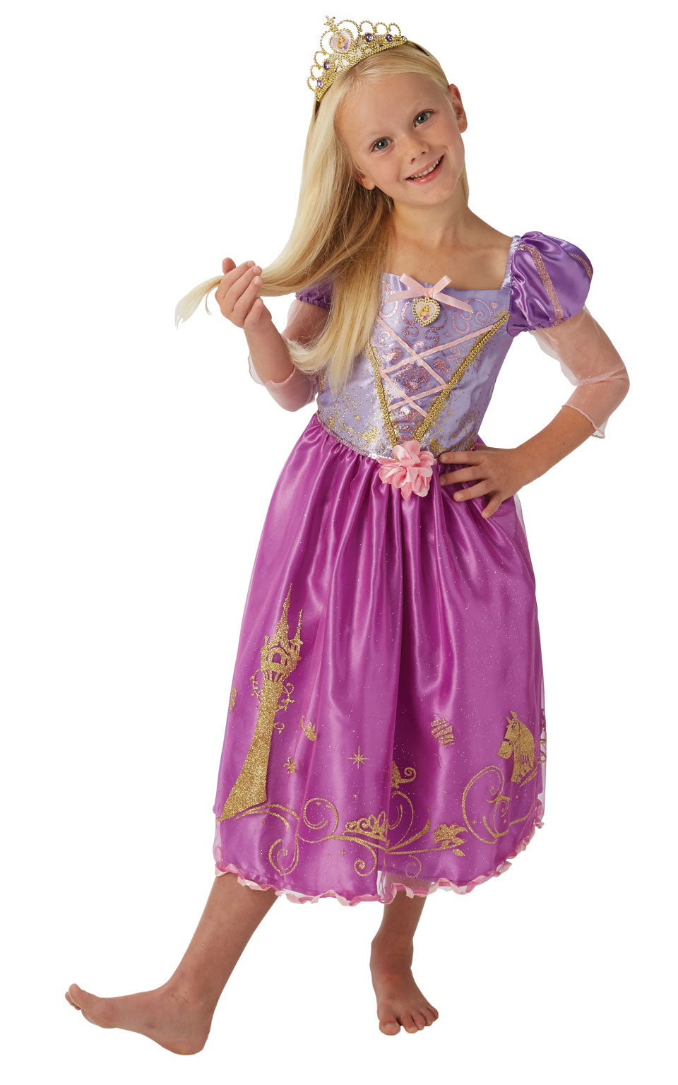 Rubies Costumes Disney Tangled Princess Rapunzel Storyteller Costume