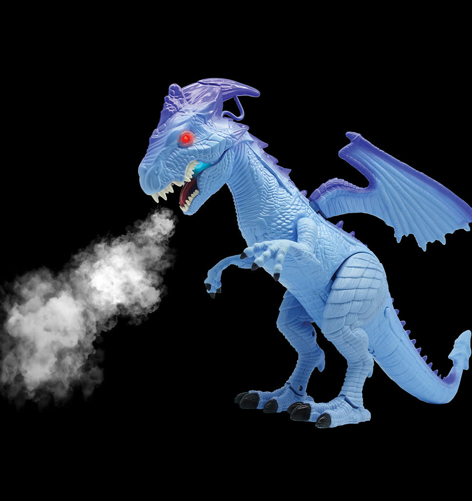 Mighty Megasaur Ice Breathing Walking Dragon Toy