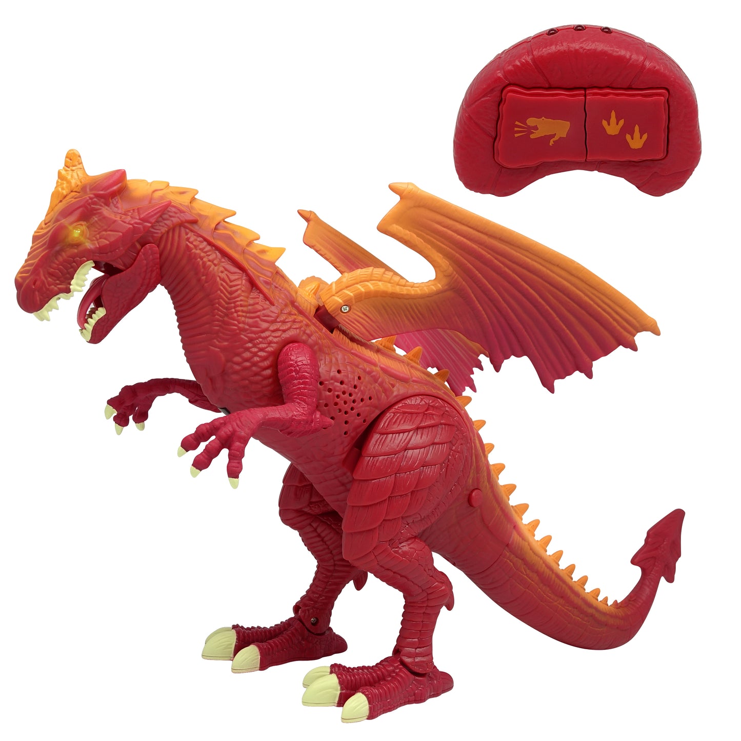 Mighty Megasaur Remote Controlled Dragon Toy - Roars and Walks