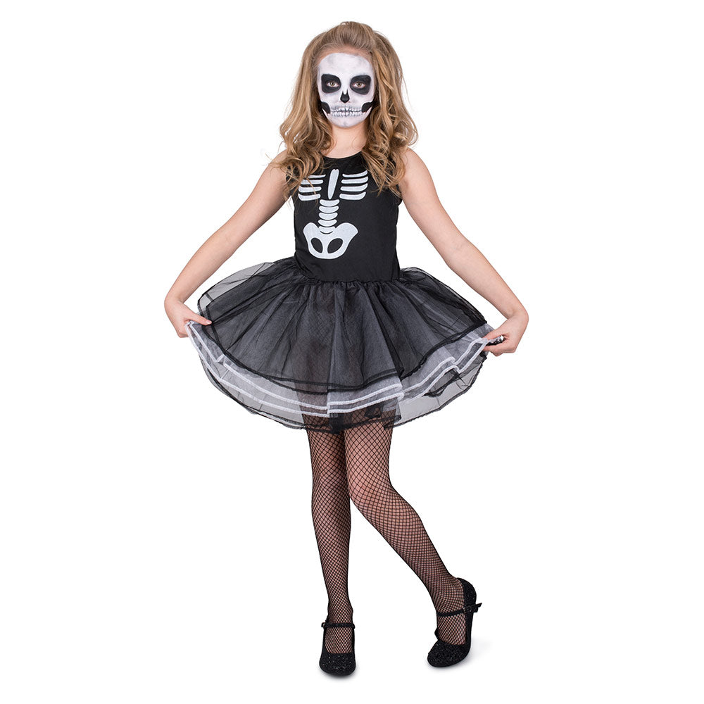 Mad Toys Bones Tutu Dress Kids Halloween Costume – Costume World Middle ...