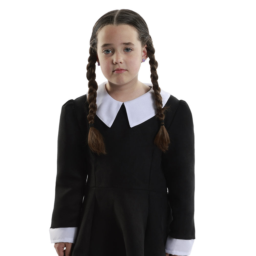 Mad Toys Haunted Child Black Dress Kids Halloween Costume – Costume ...