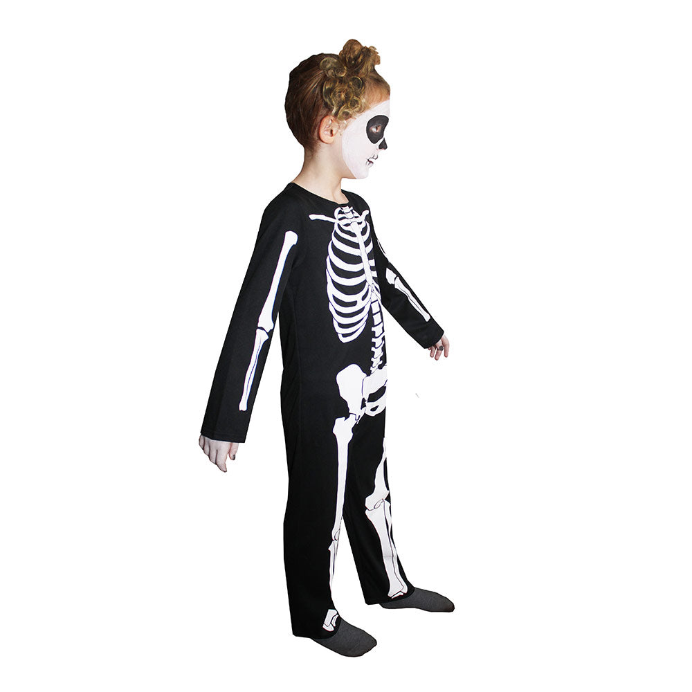 Mad Toys Skeleton Jumpsuit  Kids Halloween Costume