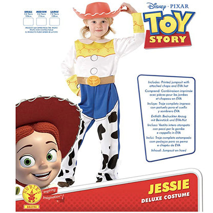 Rubies Official Disney Toy Story Jessie Deluxe Book Week and World Book Day Child Costume