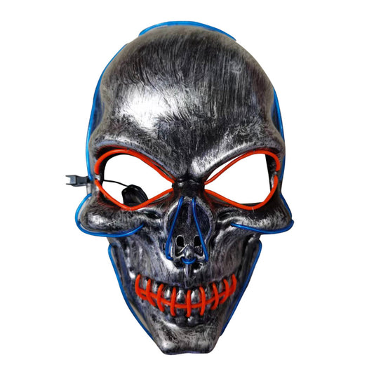 Mad Toys Light Up Skull Mask Halloween Costume Accessory