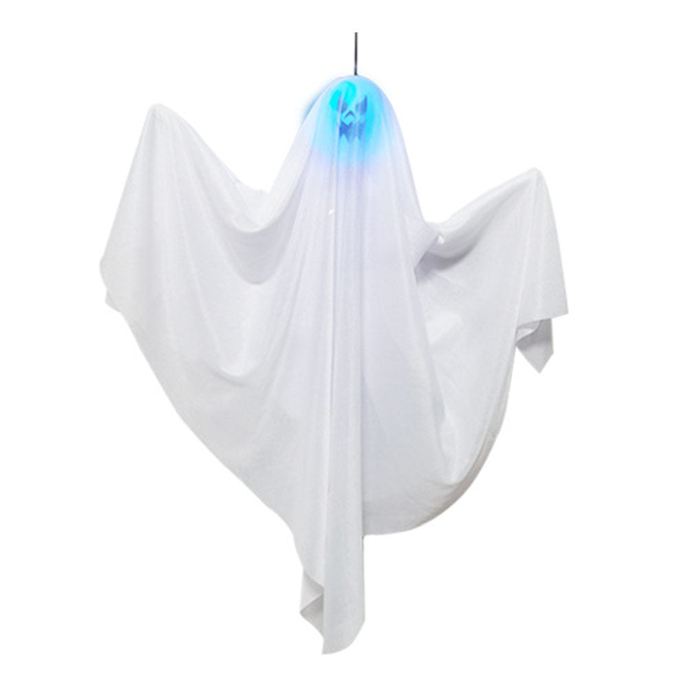 Mad Toys LED Multi-Coloured Hanging Ghost 3 pcs Halloween Decoration