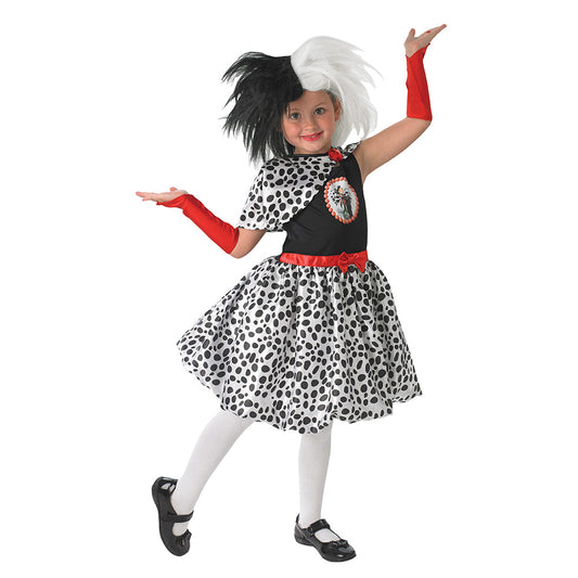 Rubies Official Disney Cruella De Ville 101 Dalmations Child Costume