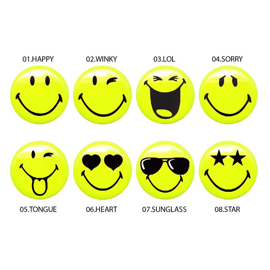 Yalla Toys l Slimy l Slimy Smiley Blister 8 Expressions all emojis and faces