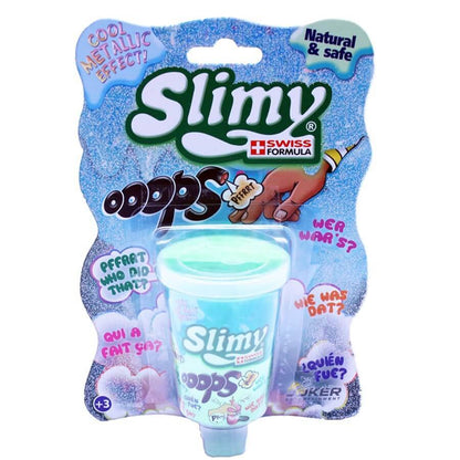 Slimy Mini Oops Metallic Effect 80 grams Blister Assorted Slime Toy